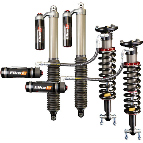 2015-2019 Ford F-150 4x4 2.5 DC Reservoir Front & Rear Shocks Kit - UCA or Lift Kit